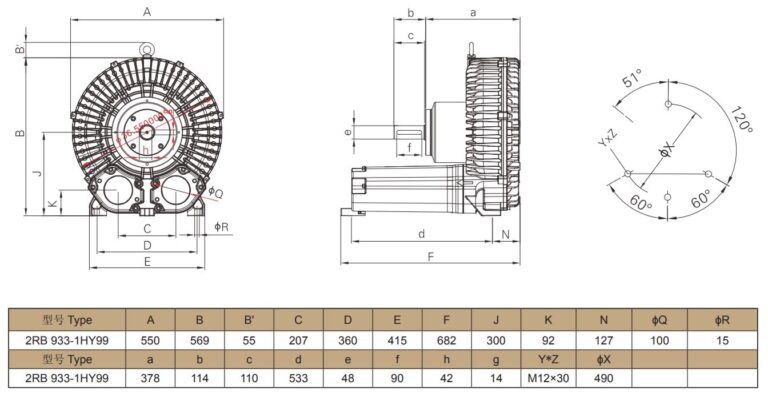 Dimension 2RB-933-1HY99