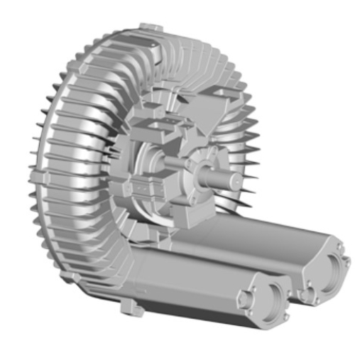 GREENCO Ring Blower 2RB-513-1HY99 Series เครื่องเติมอากาศ