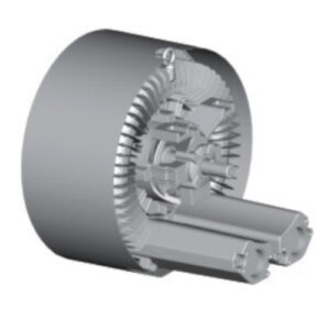 GREENCO Ring Blower 2RB-743-1HY99 Series เครื่องเติมอากาศ