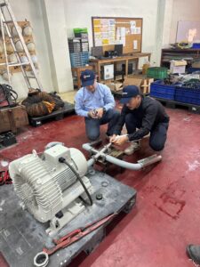 โครงการติดตั้ง Ring Blower GAST อุสาหกรรม