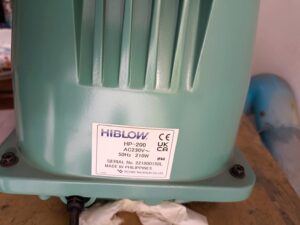 โครงการติดตั้งเครื่องเติมอากาศ HIBLOW บ่อปลากระเบน