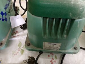 โครงการติดตั้งเครื่องเติมอากาศ HIBLOW ที่มหาวิทยาลัย