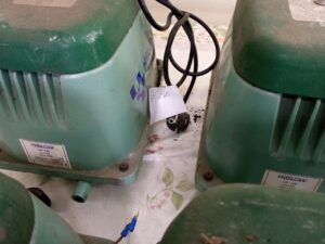 โครงการติดตั้งเครื่องเติมอากาศ HIBLOW ที่มหาวิทยาลัย